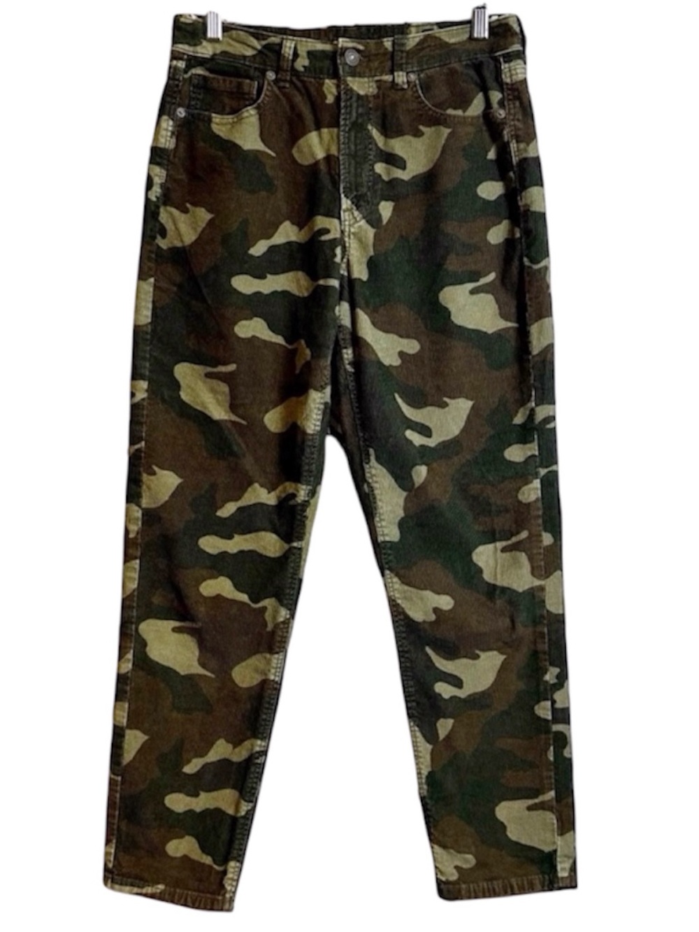 American Eagle Outfitters Corduroy Camo Mom Jean